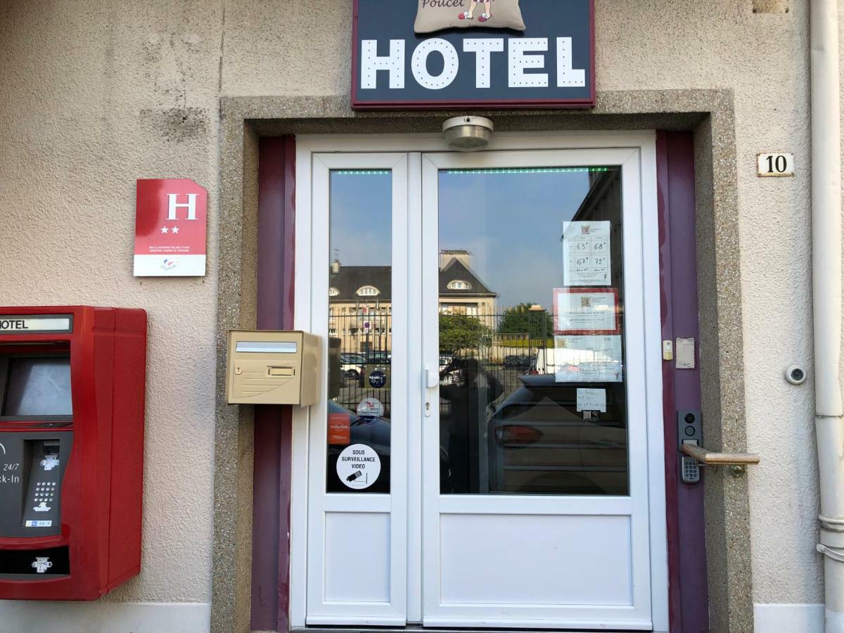 Le Petit Poucet Hotel Saint-Lo Esterno foto